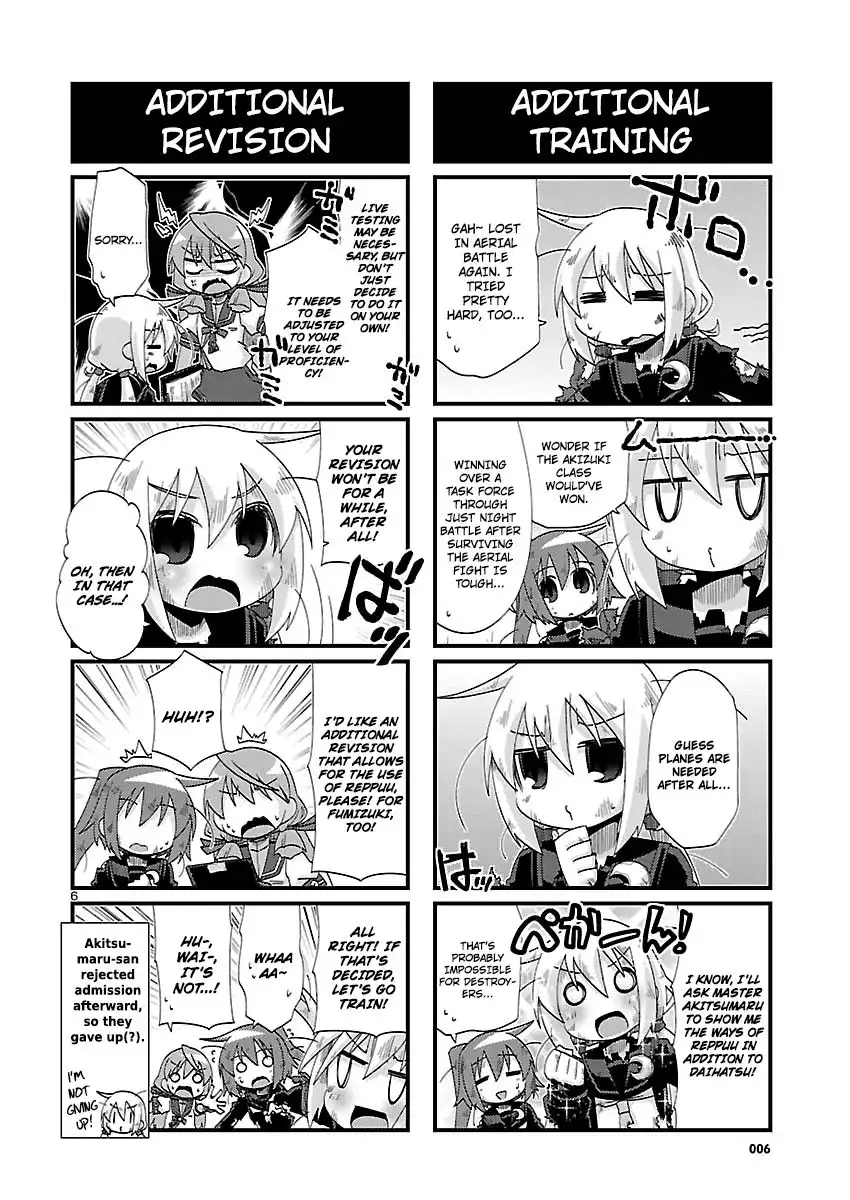 Kantai Collection - Kankore - 4-koma Comic - Fubuki, Ganbarimasu! Chapter 141 6